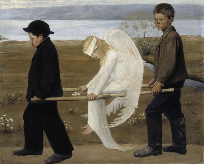 Hugo Simberg Wounded Angel china oil painting image